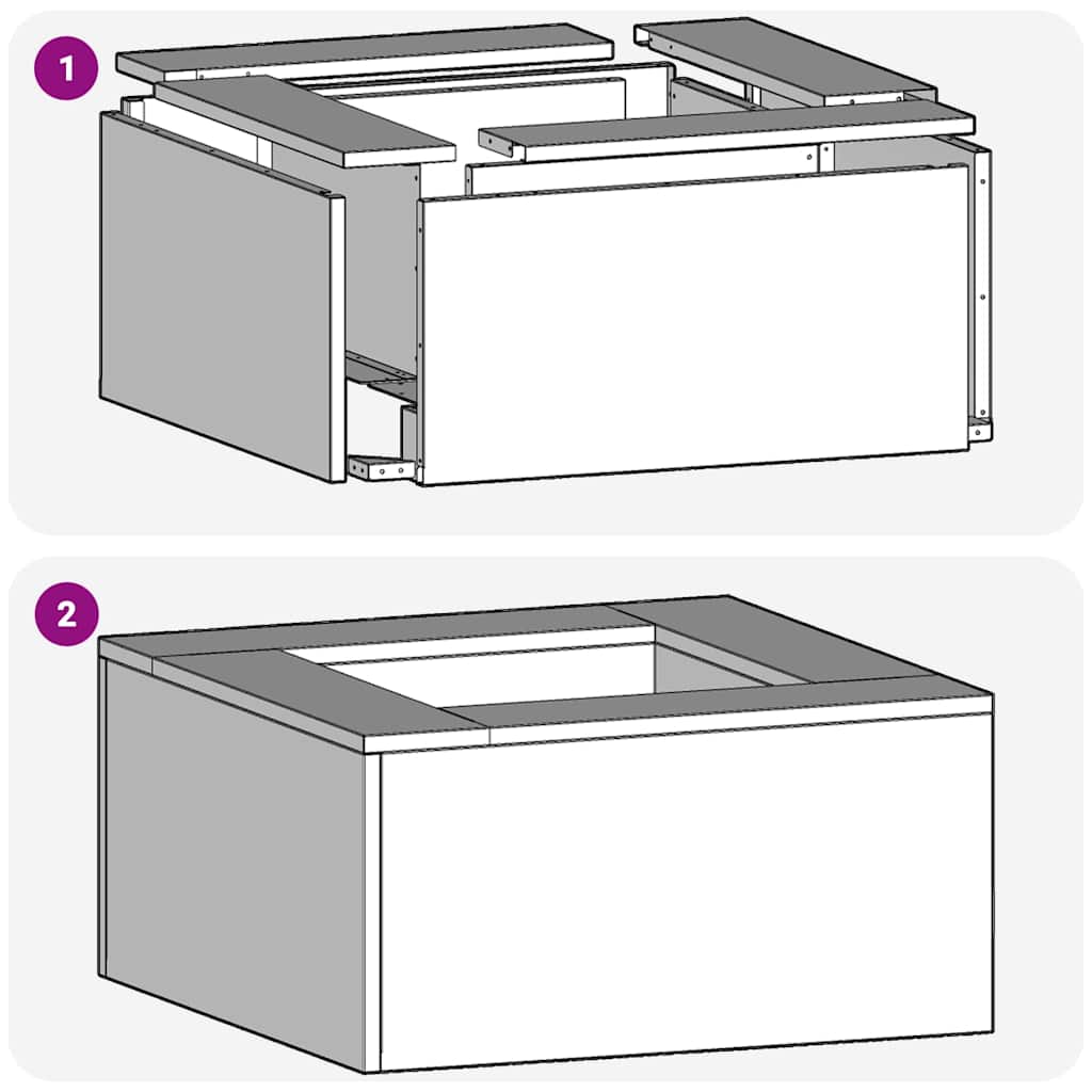Bålplass Svart 80 x 80 x 40 cm Kaldvalsestål