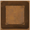 Bålplass Brun 80 x 80 x 40 cm Cortenstål