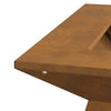 Bålplass Brun 48 x 48 x 40 cm Cortenstål