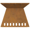 Bålplass Brun 48 x 48 x 40 cm Cortenstål