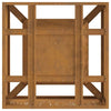 Bålplass Brun 60 x 60 x 30 cm Cortenstål