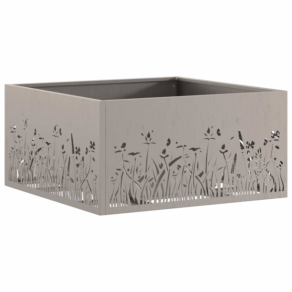 Bålplass Brun 60 x 60 x 30 cm Cortenstål