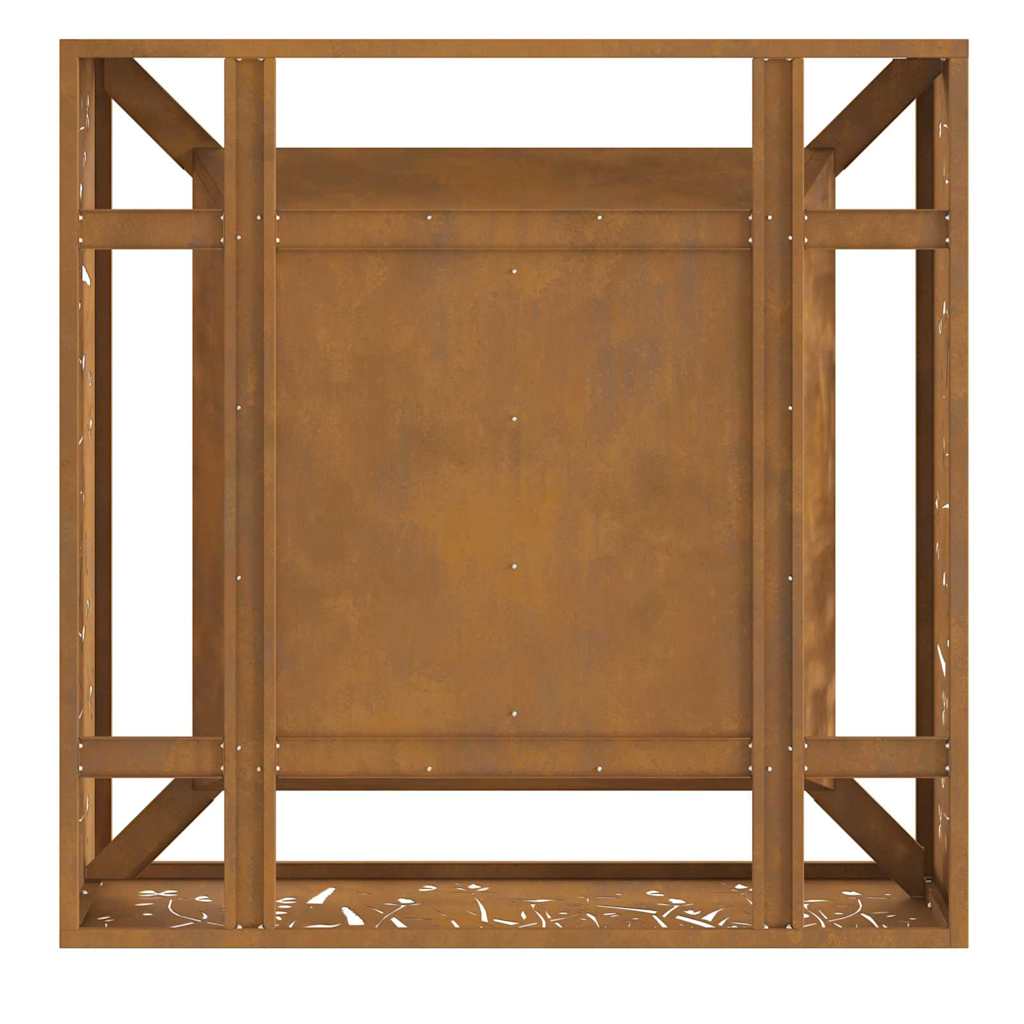 Bålplass Brun 80 x 80 x 30 cm Cortenstål