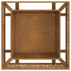 Bålplass Brun 80 x 80 x 30 cm Cortenstål