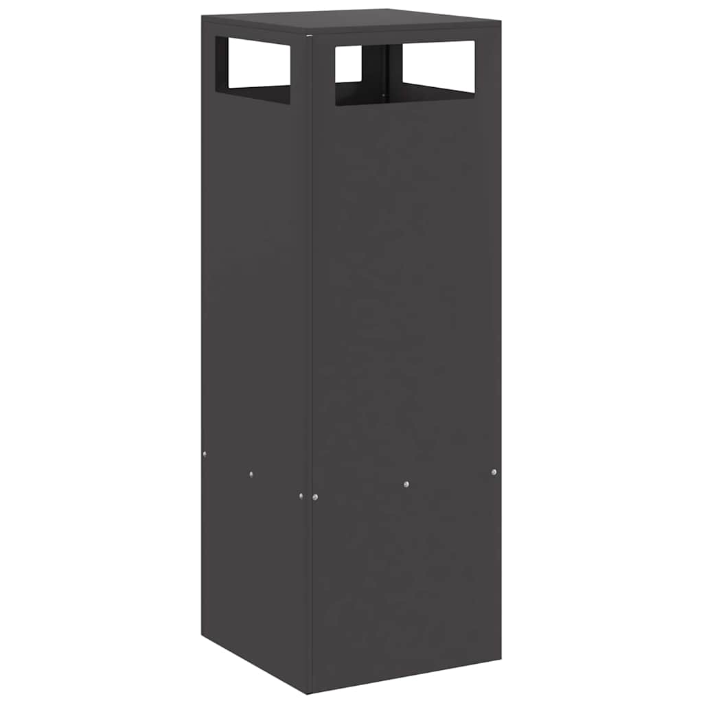 Bålplass Svart 35 x 35 x 100 cm Stål