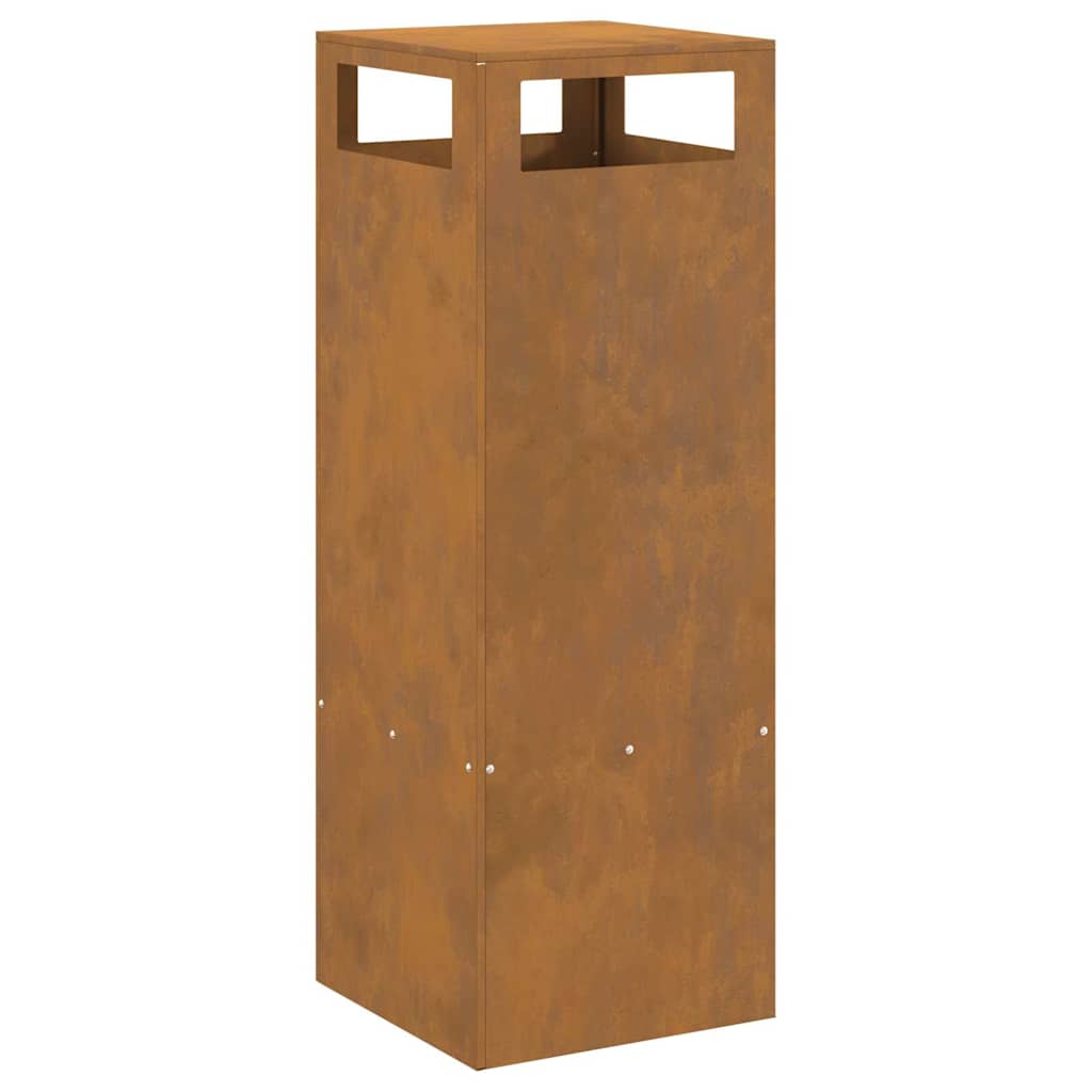 Bålplass Brun 35 x 35 x 100 cm Cortenstål