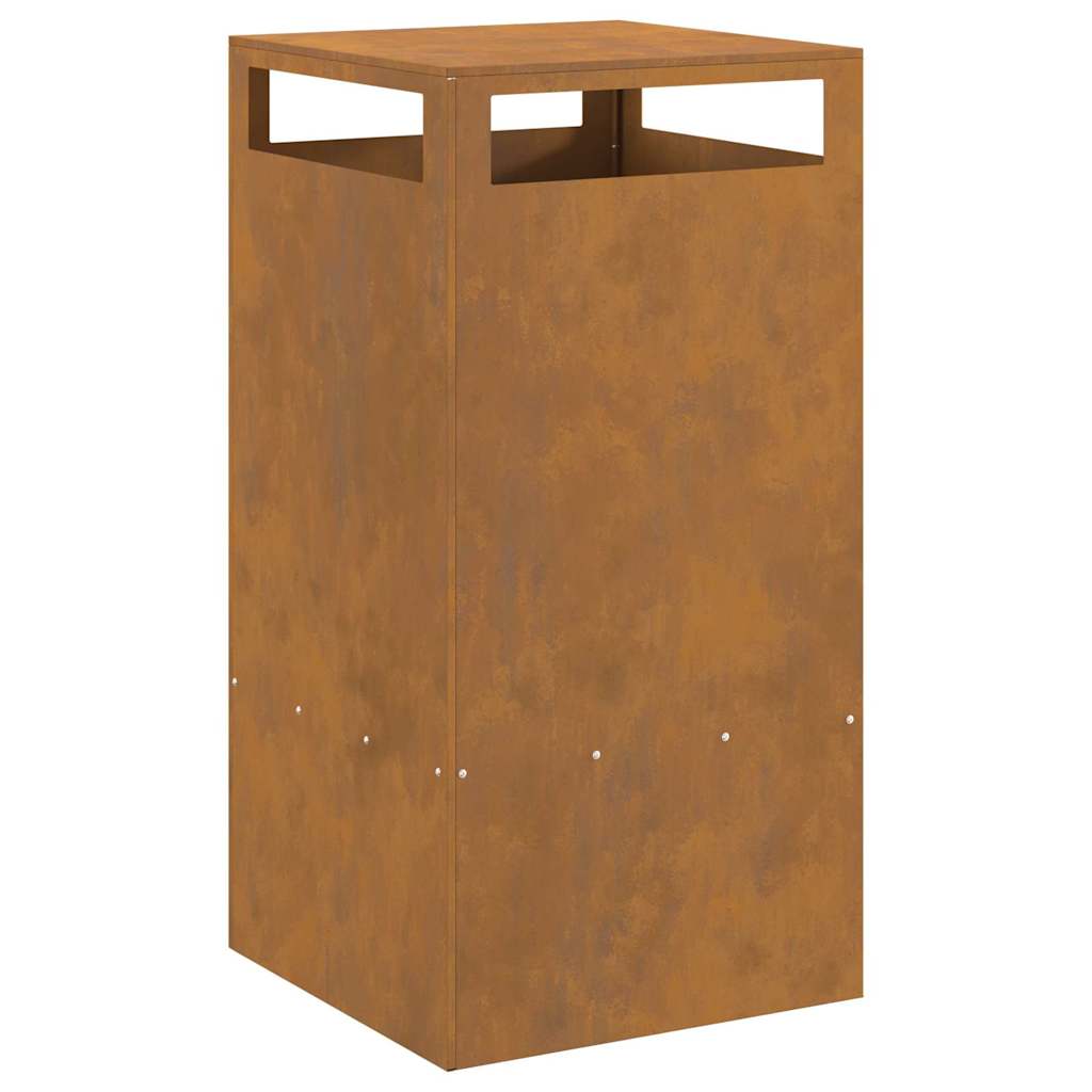 Bålplass Brun 50 x 50 x 100 cm Cortenstål