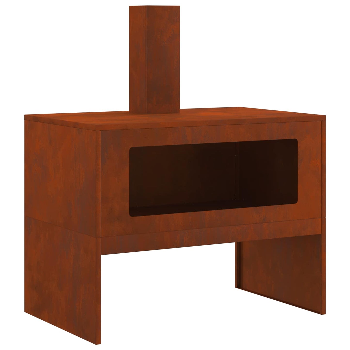 Bålplass Rusten 80 x 50 x 96 cm Cortenstål