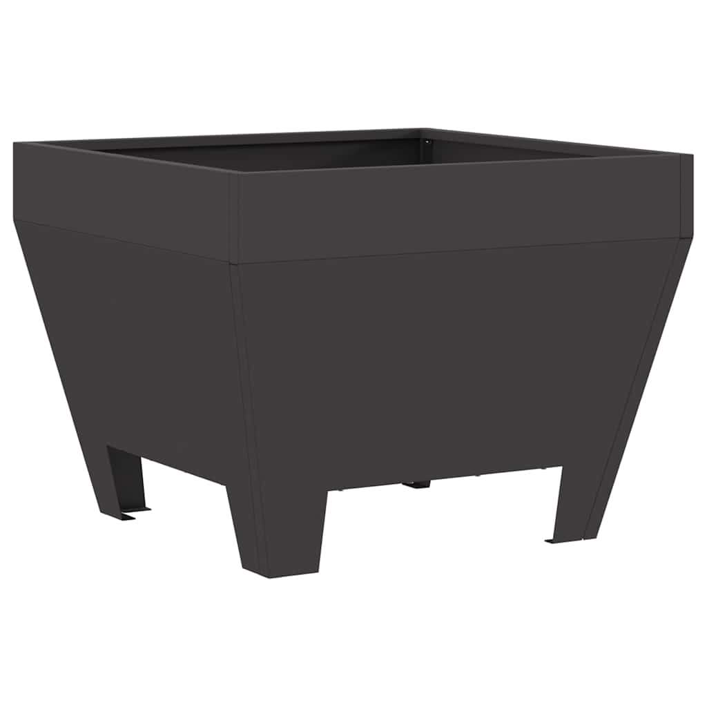 Bålplass Svart 50 x 50 x 38 cm Kaldvalsestål