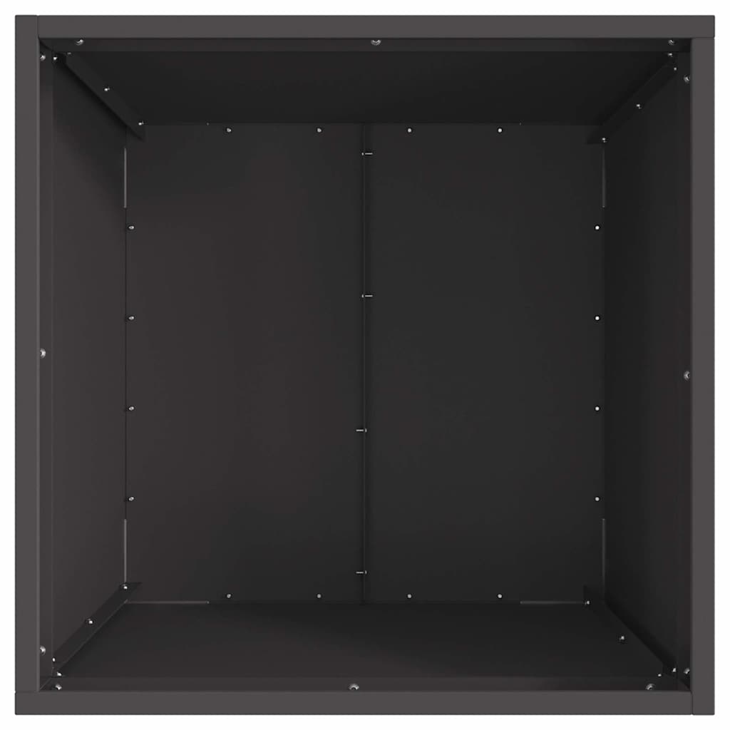 Bålplass Svart 50 x 50 x 38 cm Kaldvalsestål