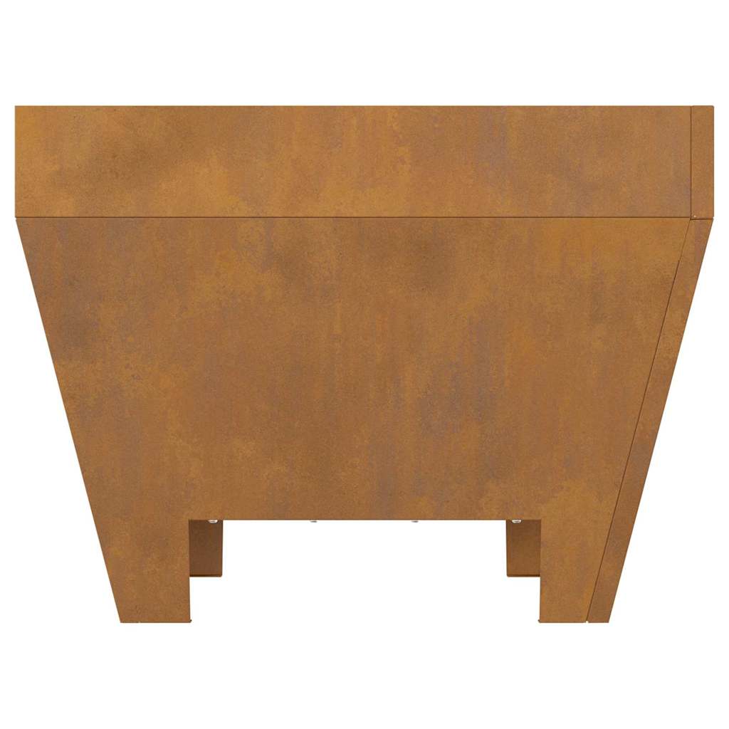 Bålplass Brun 50 x 50 x 38 cm Cortenstål