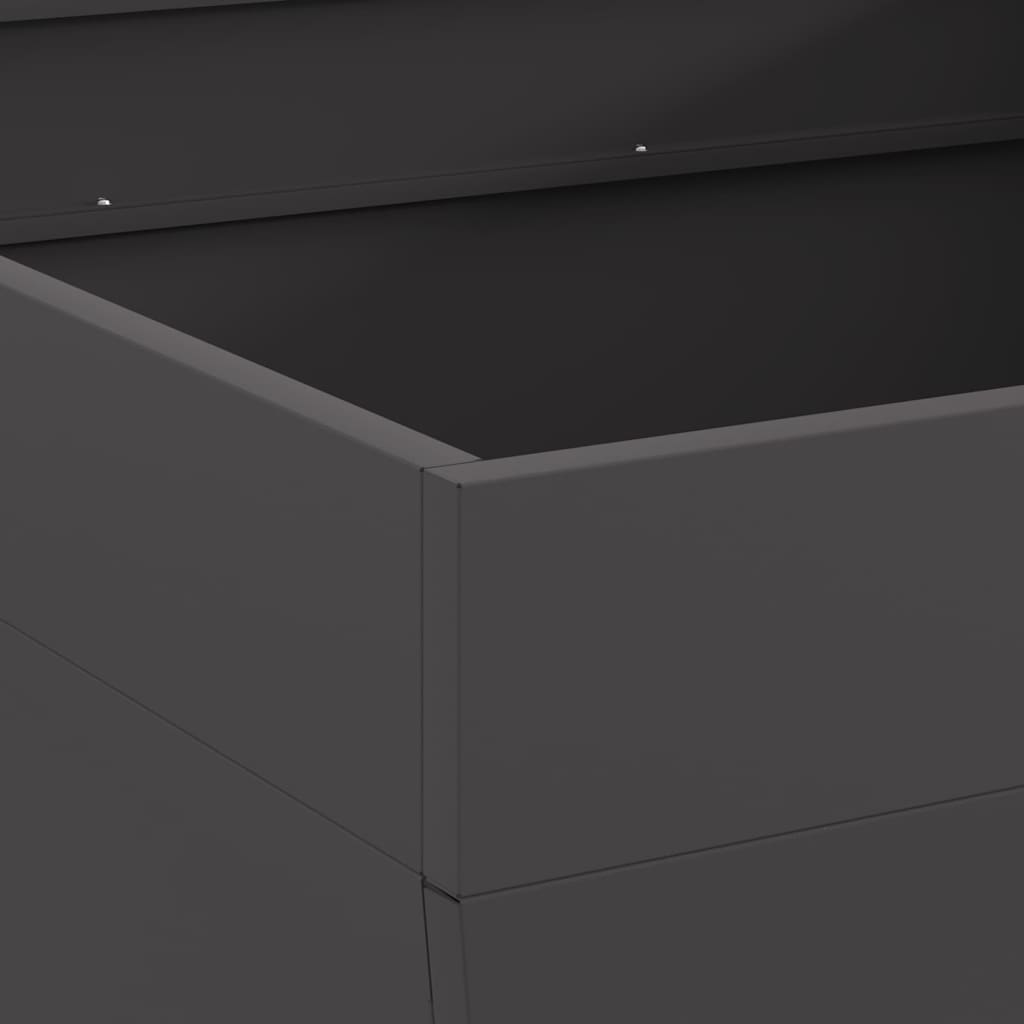 Bålplass Svart 80 x 80 x 43 cm Stål