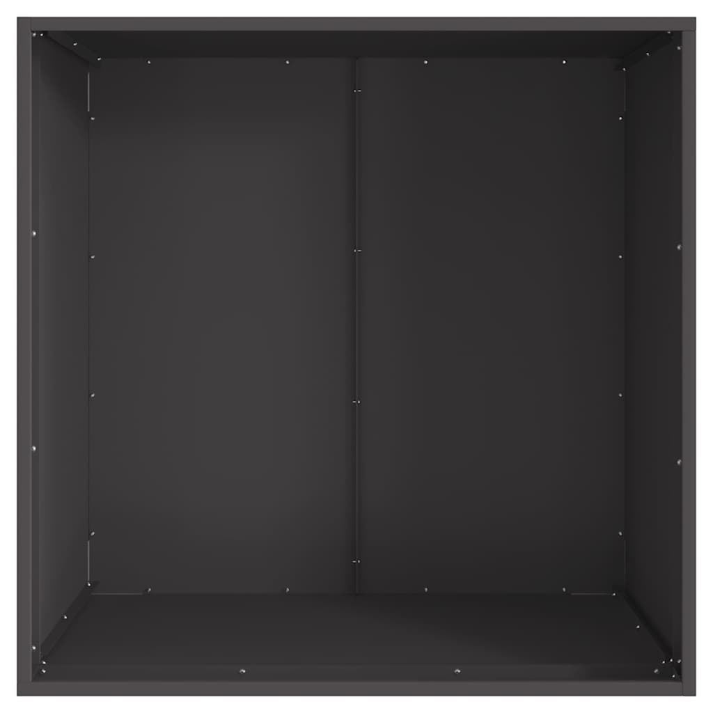 Bålplass Svart 80 x 80 x 43 cm Stål