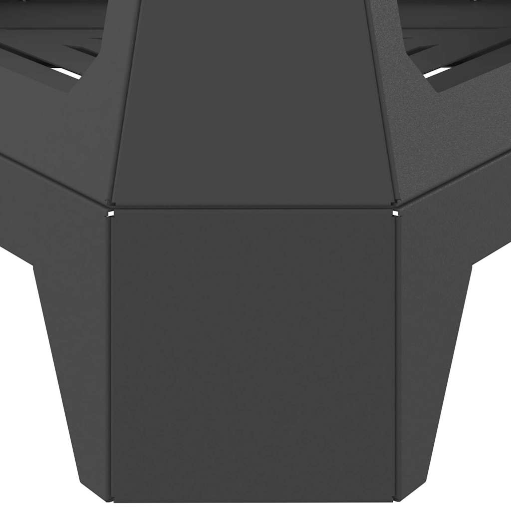 Bålplass Svart 50 x 43 x 52 cm Stål