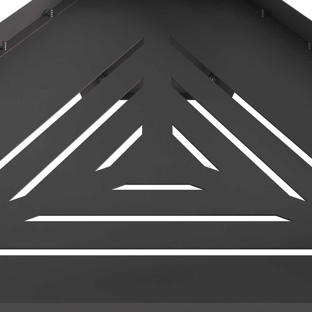 Bålplass Svart 50 x 43 x 52 cm Stål