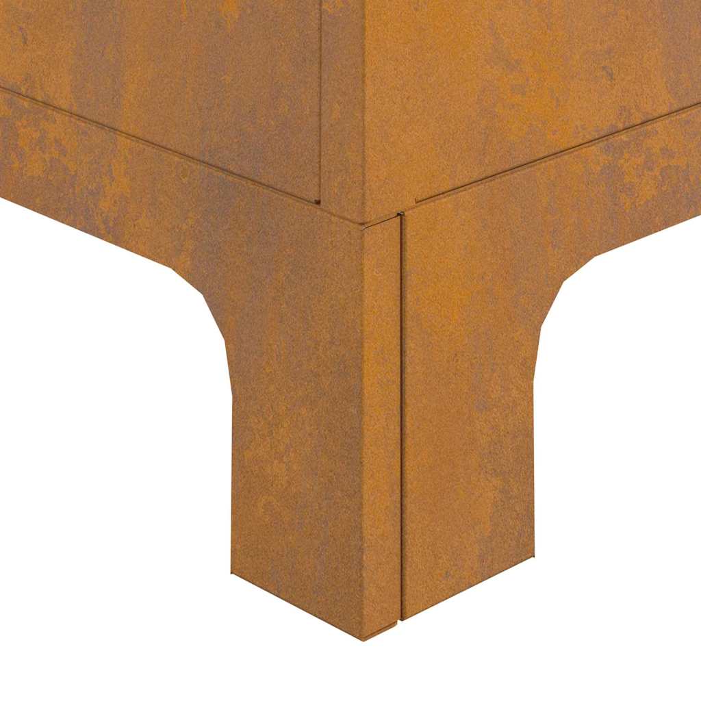 Bålplass Brun 50 x 50 x 70 cm Cortenstål