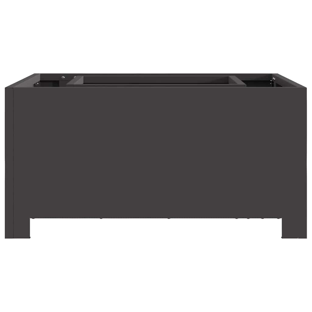 Bålplass Svart 60 x 60 x 30 cm Stål