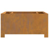 Bålplass Brun 60 x 60 x 30 cm Cortenstål