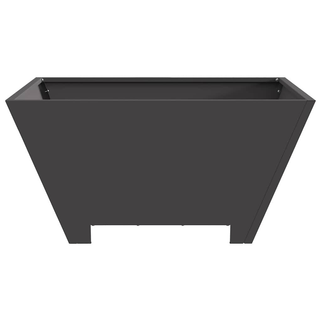 Bålplass Svart 60 x 60 x 30 cm Stål