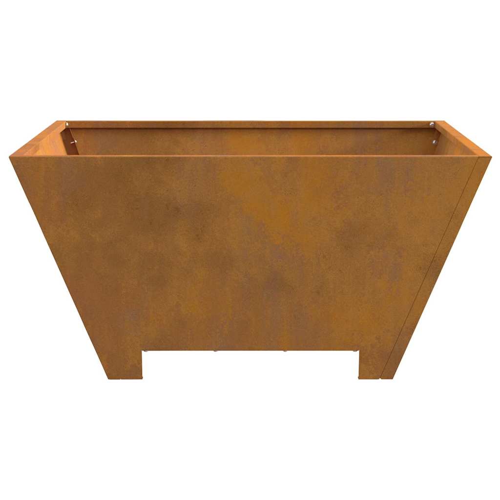Bålplass Brun 60 x 60 x 30 cm Værbestandig stål