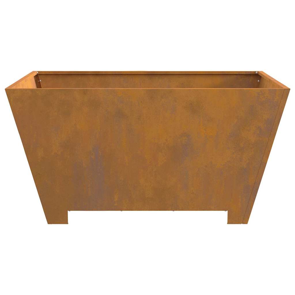 Bålplass Brun 80 x 80 x 40 cm Cortenstål