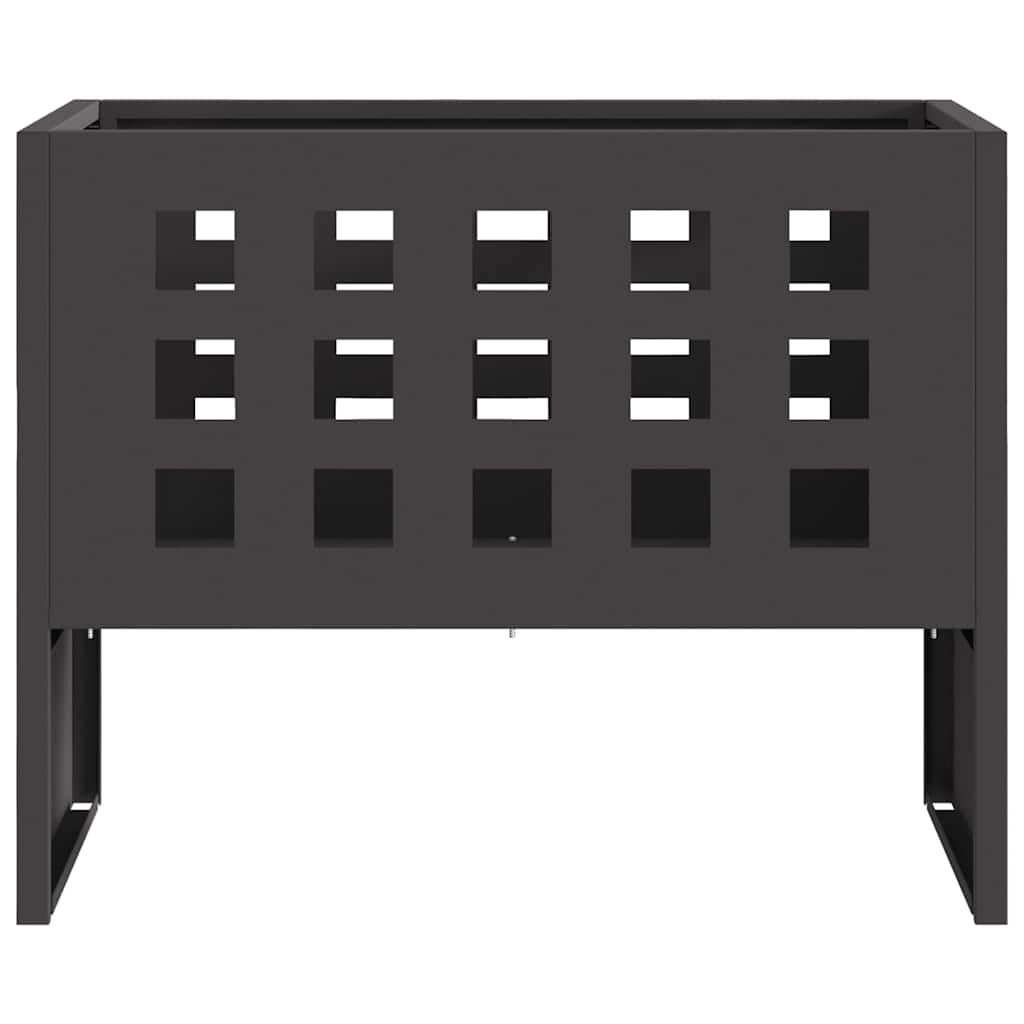 Bålplass Svart 50 x 30 x 40 cm Kaldvalsestål