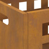 Bålplass Brun 50 x 30 x 40 cm Cortenstål