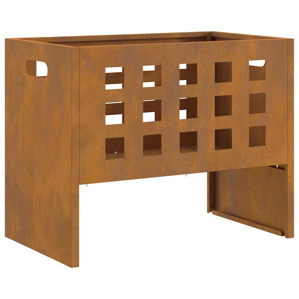 Bålplass Brun 50 x 30 x 40 cm Cortenstål