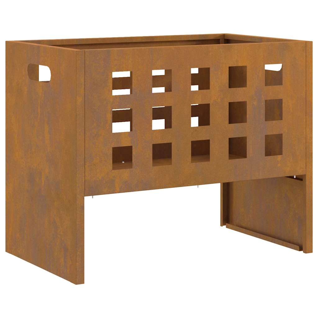 Bålplass Brun 50 x 30 x 40 cm Cortenstål