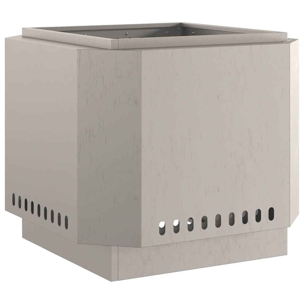 Røykfri ildsted Brun 58 x 58 x 51 cm Stål