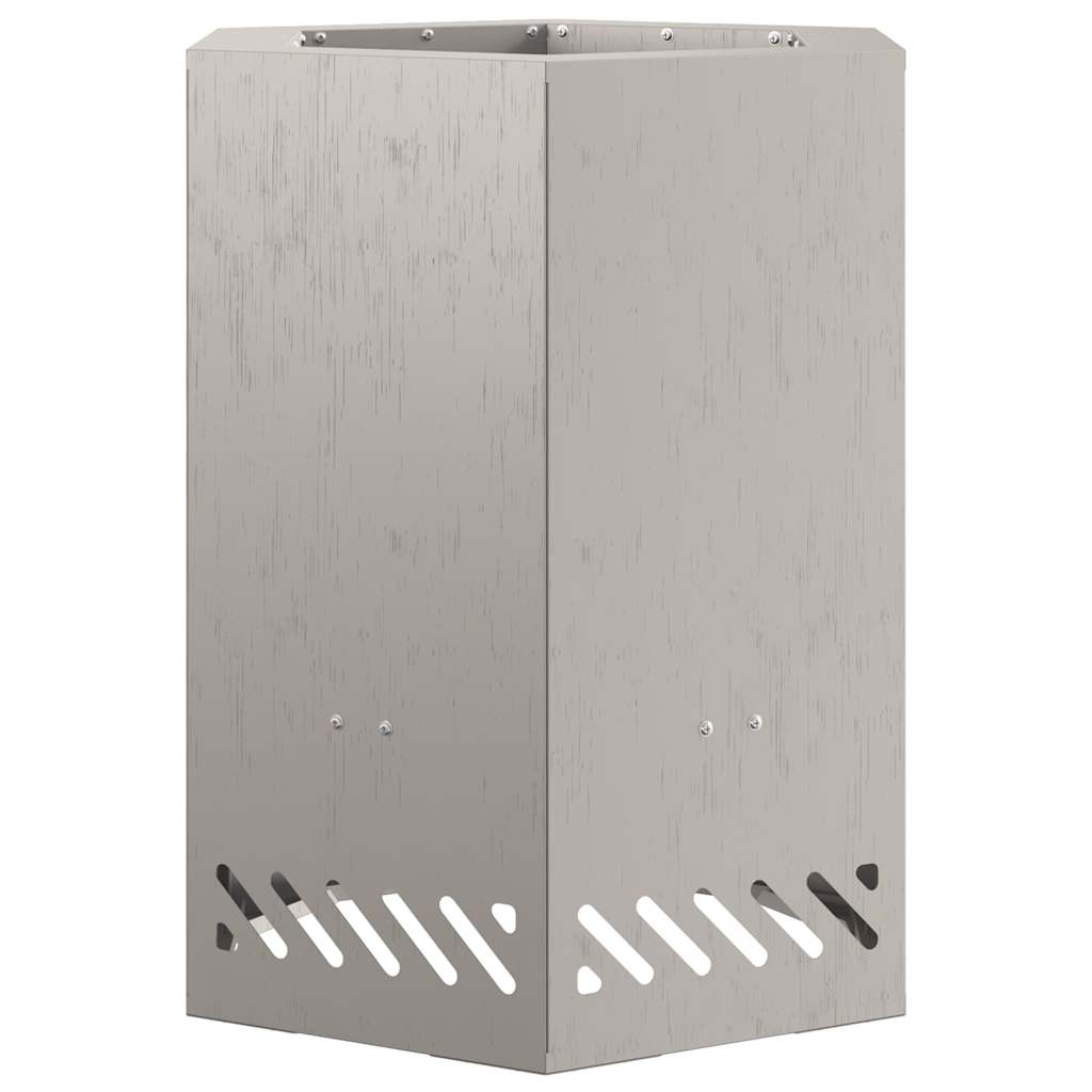 Røykfri ildsted Brun 38 x 38 x 51 cm Stål