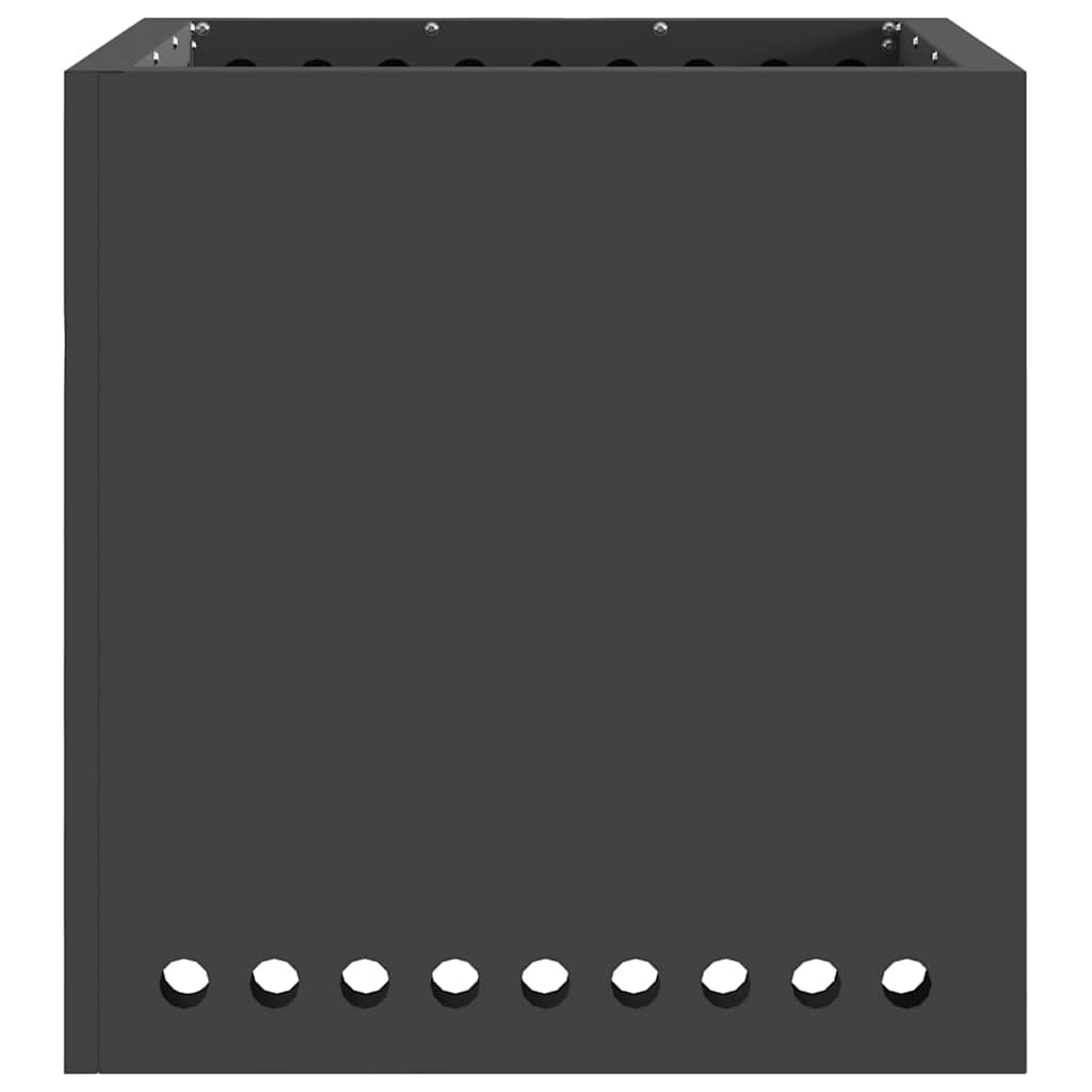 Røykfri ildsted Svart 48 x 48 x 50 cm Stål