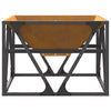 Bålplass Brun 50 x 50 x 35 cm Cortenstål