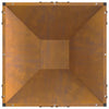 Bålplass Brun 50 x 50 x 35 cm Cortenstål