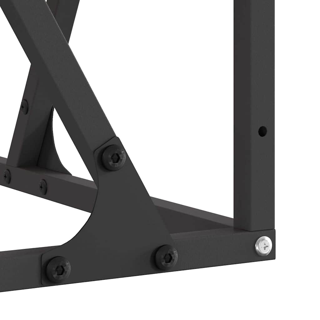 Bålplass Brun 80 x 80 x 40 cm Stål