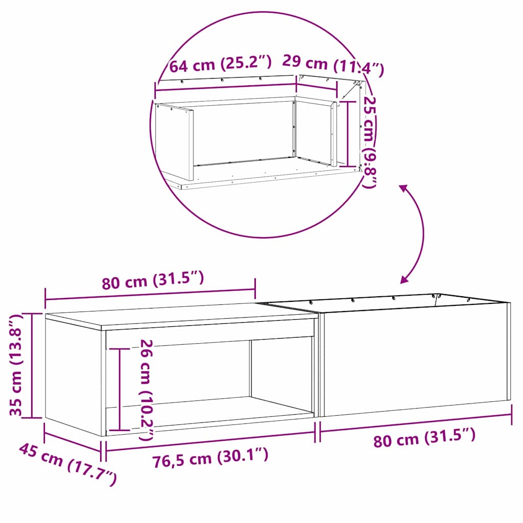 Bålplass Svart 160 x 45 x 35 cm Stål