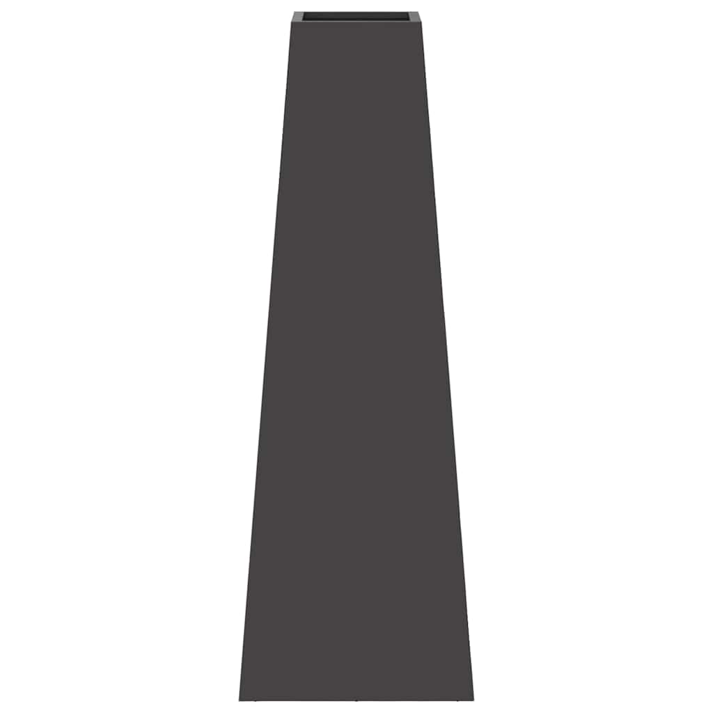 Bålplass Svart 50 x 35 x 100 cm Stål