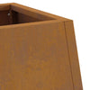 Bålplass Brun 50 x 35 x 100 cm Cortenstål
