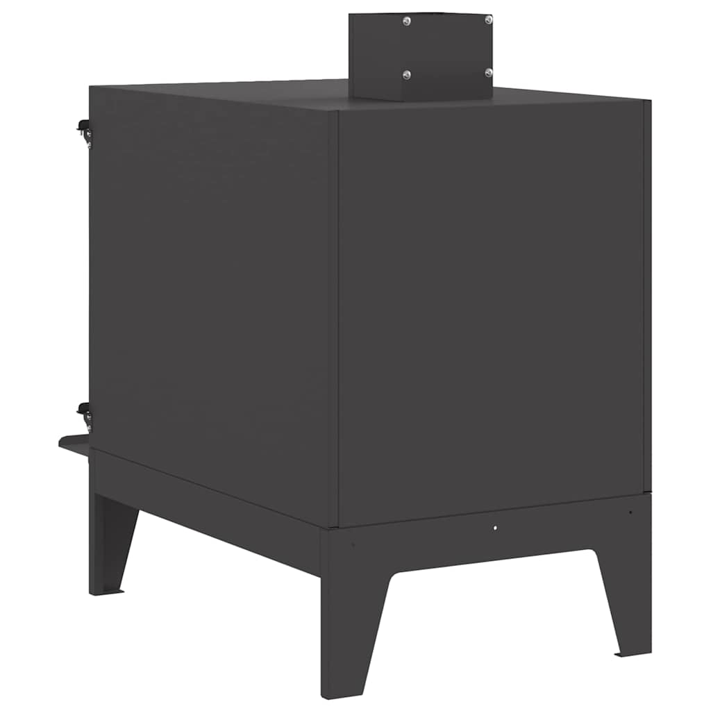 Campingkomfyr Svart 35 x 50 x 60 cm Kaldvalsestål