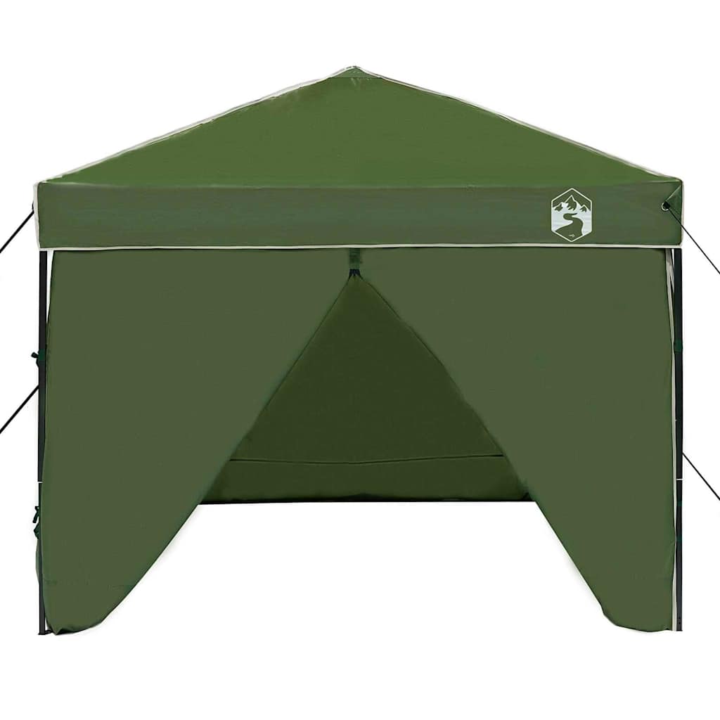 Canopy telt grønn 243 x 243 x 251 cm stoff