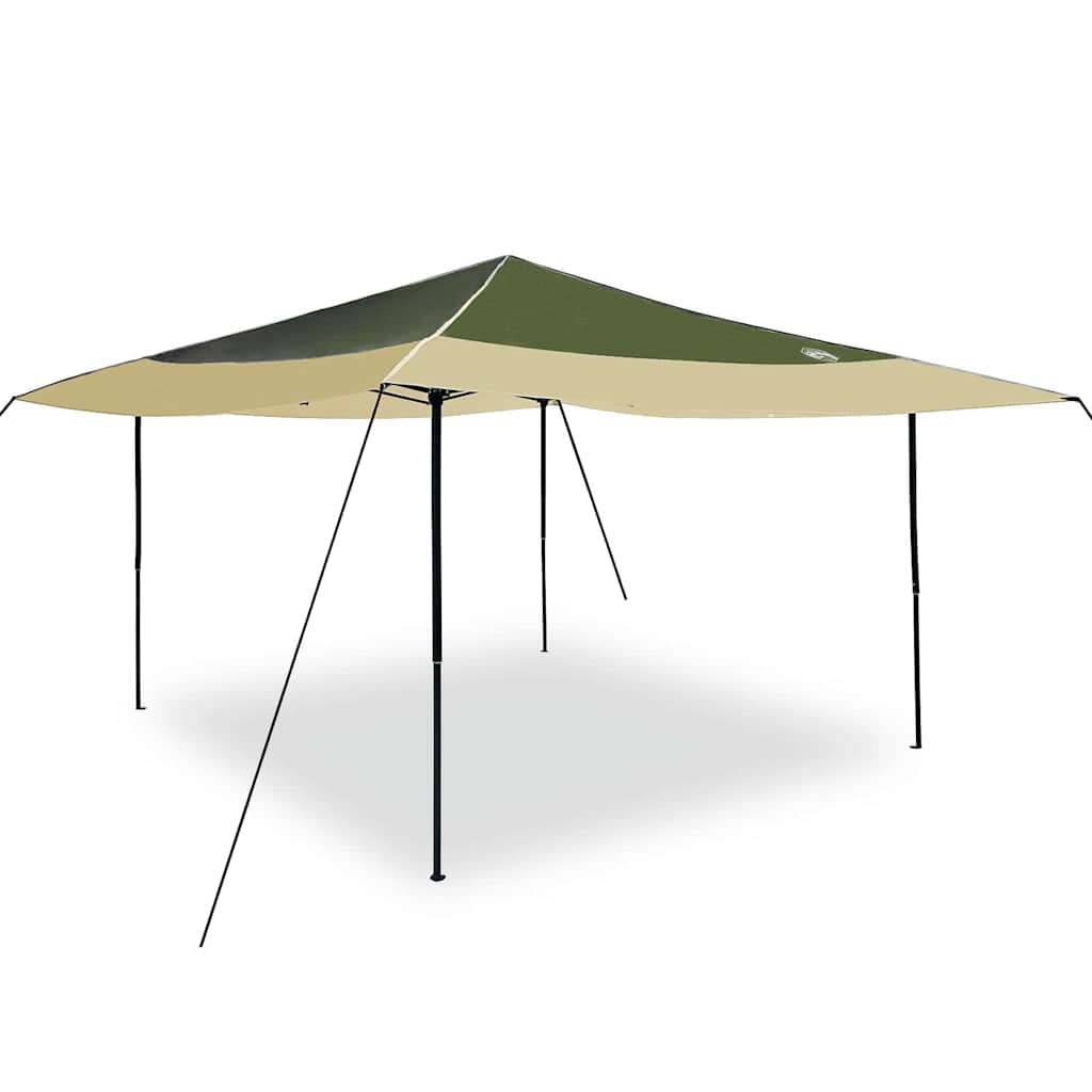 Canopy telt grønn 395 x 395 x 251 cm stoff