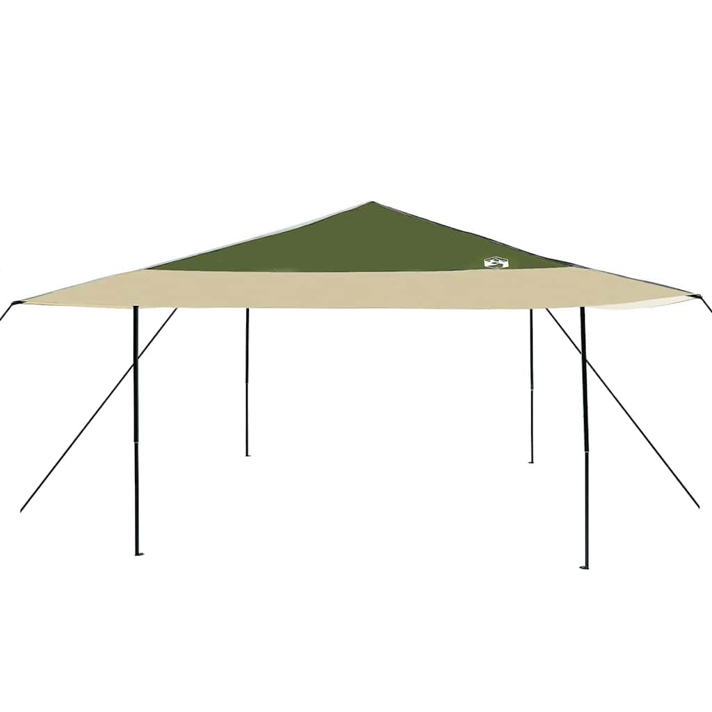 Canopy telt grønn 395 x 395 x 251 cm stoff