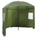 Fiske paraply Gul hær 300 x 240 cm Oxford polyester