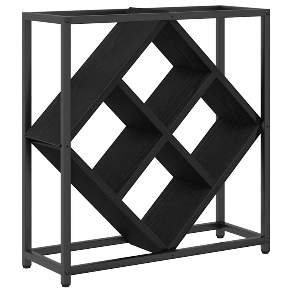 Vinhylle Svart eik 51 x 18 x 52,5 cm Konstruert tre