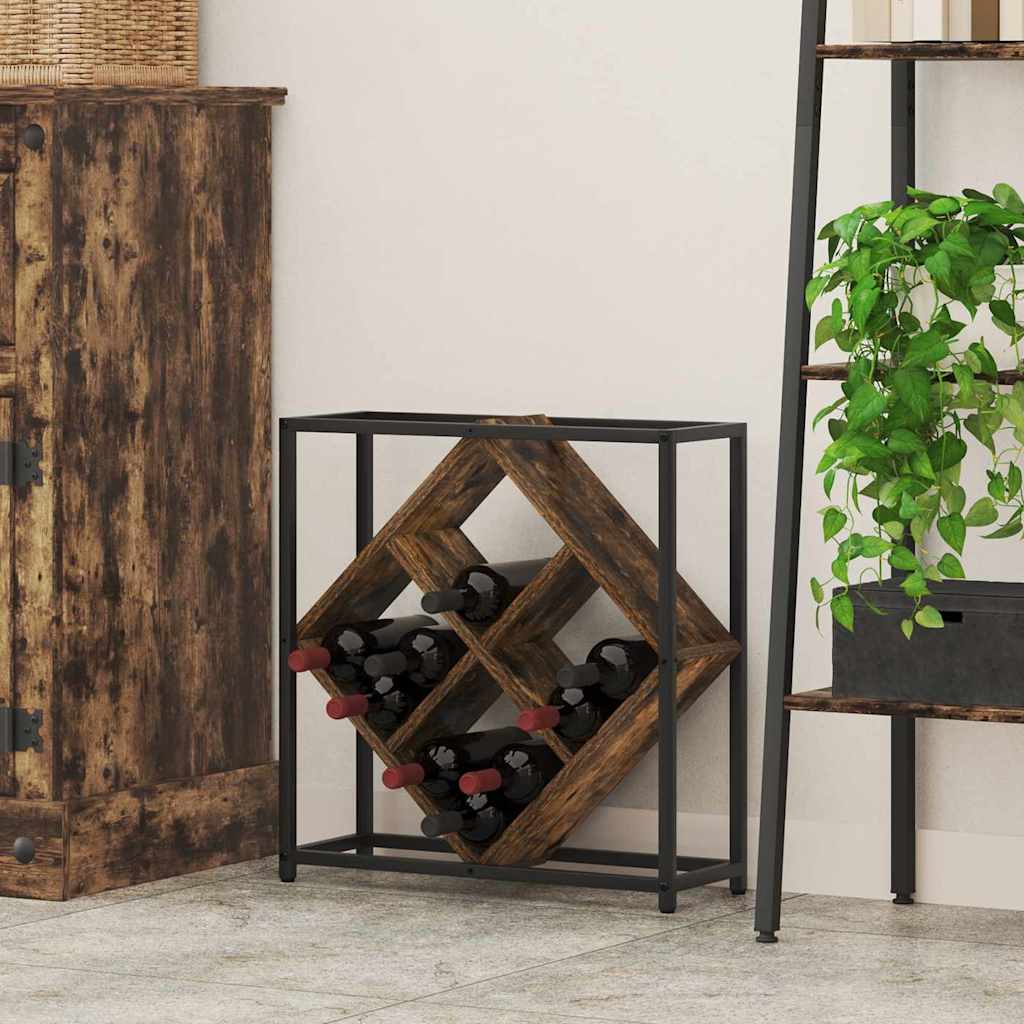 Vinhylle Røkt eik 51 x 18 x 52,5 cm Konstruert tre