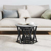 Nesting Sidebord 3 pcs Grå sonoma 53 x 53 x 40 cm