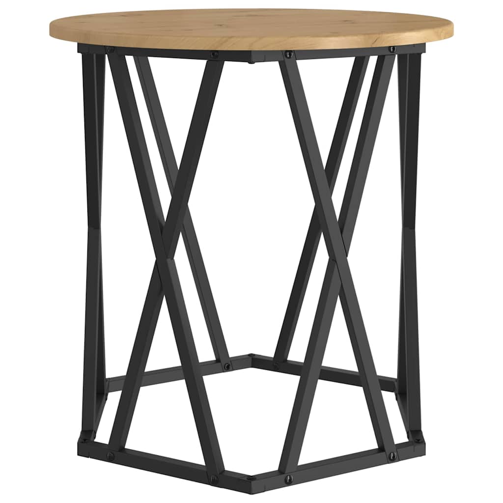 Kaffebord 2 pcs Artisan Eik 50 x 50 x 50 cm