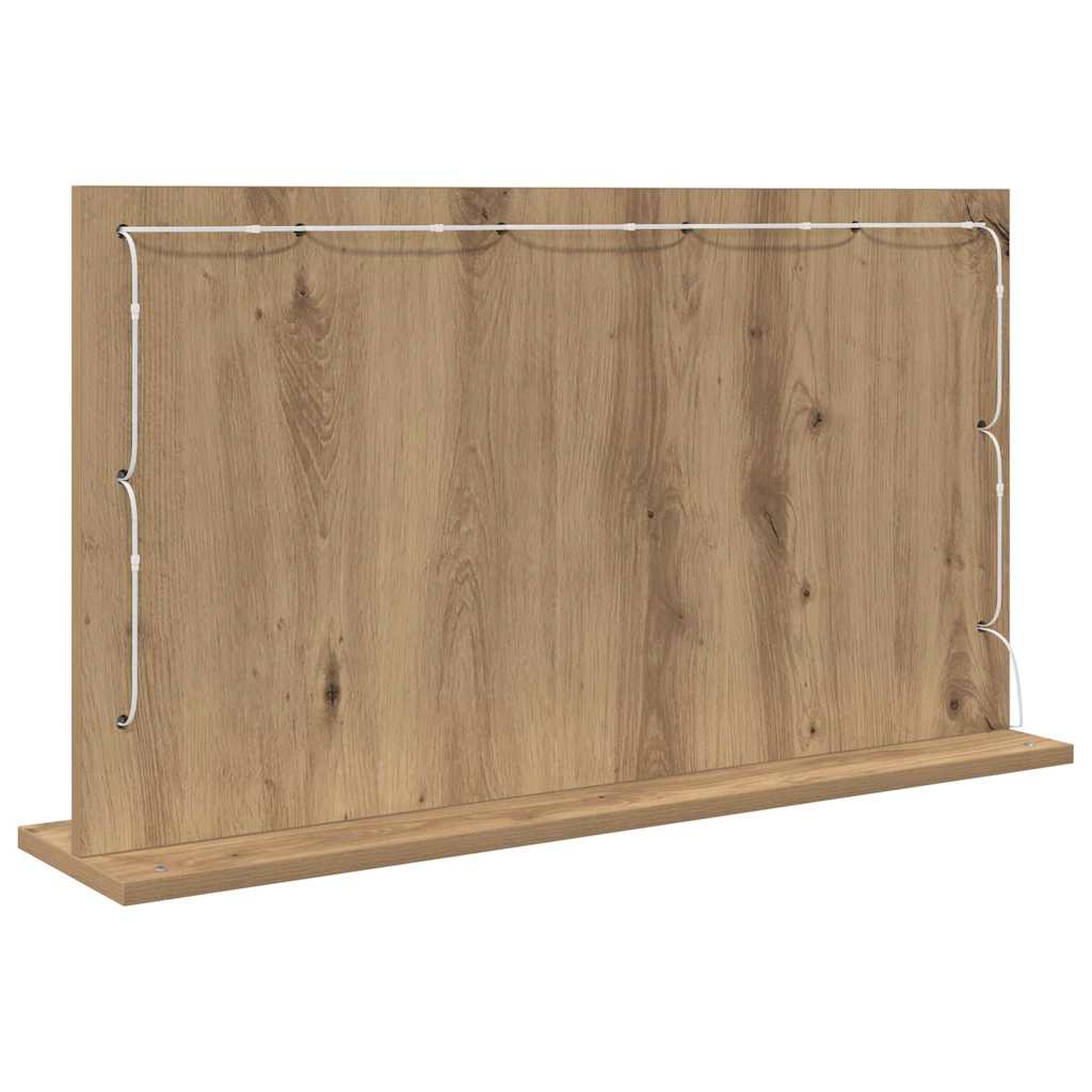 Stilfullt Speil Rektangulær Artisan Eik 80 x 45 x 18 cm