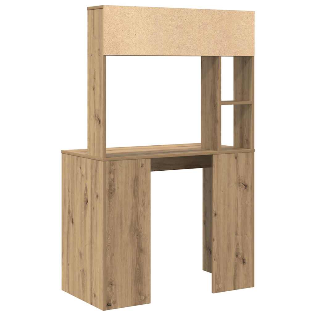 Skrivebord Artisan Eik 91 x 50 x 149 cm Konstruert tre