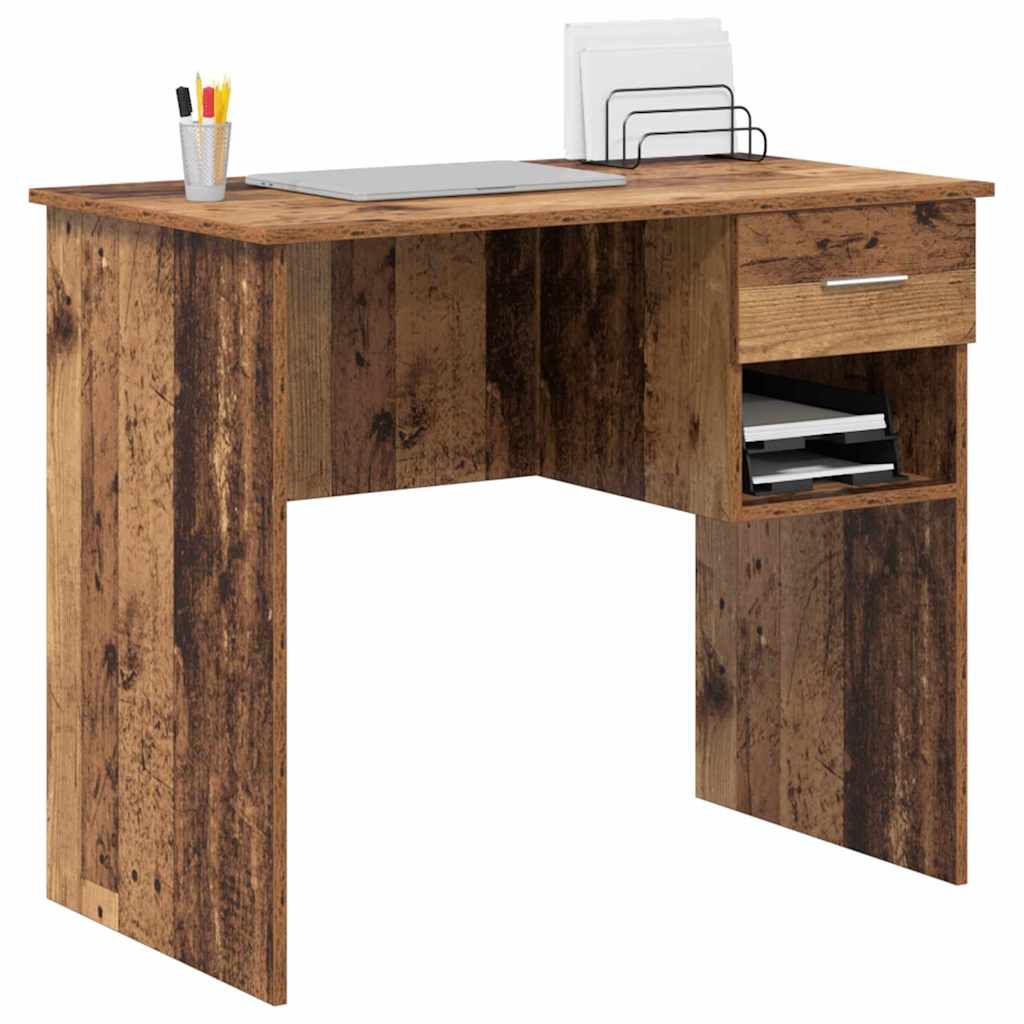 Skrivebord Gamle tre Konstruert tre 90 x 49 x 75 cm